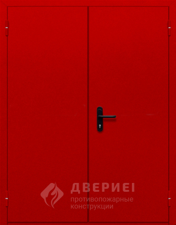 Противопожарная дверь двухстворчатая