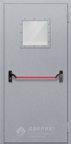 Однопольная дверь EIS остекленная с антипаникой фото