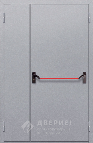 Огнестойкая дверь глухая с антипаникой