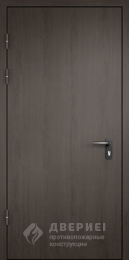 Огнестойкая дверь в квартиру с фрамугой - фото